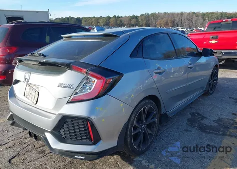 2019 Honda Civic Sport Touring from USA, damaged, VIN SHHFK7H93KU217982